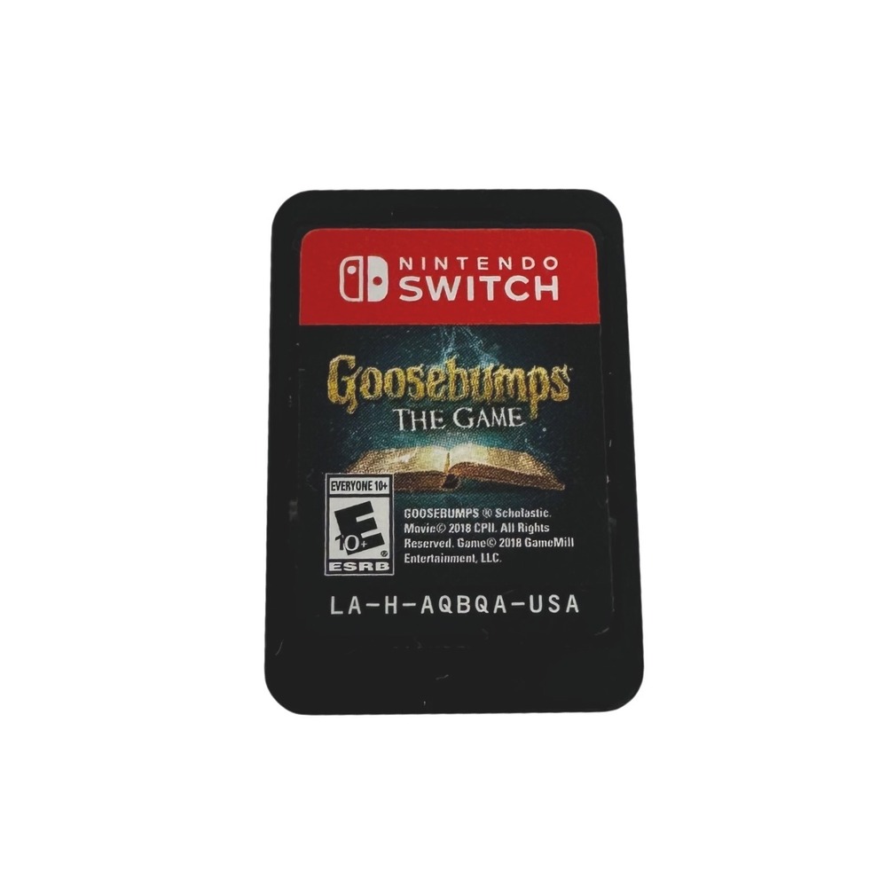Goosebumps The Game Nintendo Switch LA-H-AQBQA-USA Physical Cartridge Only